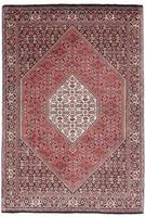 Morgenland Wollteppich Bidjar Medaillon 174 x 108 cm, rechteckig, 1,5 mm Höhe, Unikat mit Zertifikat