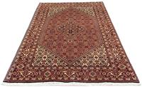 Morgenland Wollteppich Bidjar - Zanjan Medaillon Rosso 227 x 137 cm, rechteckig, 1,5 mm Höhe, Unikat mit Zertifikat