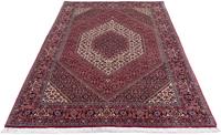 Morgenland Wollteppich Bidjar Medaillon 210 x 132 cm, rechteckig, 1,5 mm Höhe, Unikat mit Zertifikat