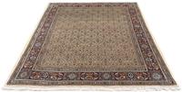 Morgenland Wollteppich Moud Stark Gemustert Beige 235 x 168 cm, rechteckig, 1 mm Höhe, Unikat mit Zertifikat