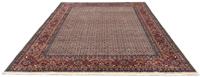 Morgenland Wollteppich Moud Medaillon Blu scuro 240 x 165 cm, rechteckig, 1 mm Höhe, Unikat mit Zertifikat