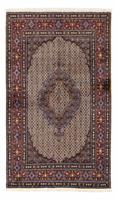 Morgenland Wollteppich Moud Stark Gemustert Beige 238 x 167 cm, rechteckig, 1 mm Höhe, Unikat mit Zertifikat