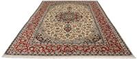 morgenland Wollen kleed Najafabad medaillon beige 305 x 207 cm