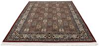 Morgenland Wollteppich Moud Felder 236 x 184 cm, rechteckig, 1 mm Höhe, Unikat mit Zertifikat