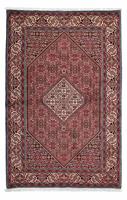 Morgenland Wollteppich Bidjar - Zanjan Medaillon Rosso 224 x 140 cm, rechteckig, 1,5 mm Höhe, Unikat mit Zertifikat