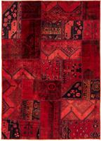 Morgenland Wollteppich Patchwork Patchwork 237 x 156 cm, rechteckig, 0,6 mm Höhe, Handgeknüpft