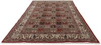 Morgenland Wollteppich Moud Bordüre 228 x 171 cm, rechteckig, 1 mm Höhe, Unikat mit Zertifikat
