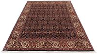 Morgenland Wollteppich Bidjar - Zanjan Stark Gemustert Blu scuro 225 x 140 cm, rechteckig, 1,5 mm Höhe, Unikat mit Zertifikat