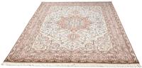 Morgenland Wollteppich Täbriz - 50 Raj Medaillon 205 x 152 cm, rechteckig, 1 mm Höhe, Unikat mit Zertifikat