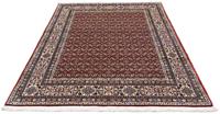 Morgenland Wollteppich Moud Stark Gemustert Beige 190 x 148 cm, rechteckig, 1 mm Höhe, Unikat mit Zertifikat