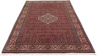 Morgenland Wollteppich Bidjar - Zanjan Medaillon Rosso 228 x 138 cm, rechteckig, 1,5 mm Höhe, Unikat mit Zertifikat