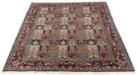 morgenland Wollteppich "Moud Stark Gemustert Beige 190 x 148 cm", rechteckig, Unikat mit Zertifikat