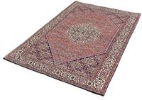 Morgenland Wollteppich Bidjar Medaillon 189 x 109 cm, rechteckig, 1,5 mm Höhe, Unikat mit Zertifikat