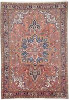 Morgenland Wollteppich Bidjar Medaillon 212 x 133 cm, rechteckig, 1,5 mm Höhe, Unikat mit Zertifikat