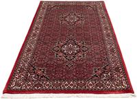 Morgenland Wollteppich Bidjar Medaillon 202 x 98 cm, rechteckig, 1,5 mm Höhe, Unikat mit Zertifikat