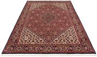 Morgenland Wollteppich Bidjar - Zanjan Medaillon Rosso 228 x 139 cm, rechteckig, 1,5 mm Höhe, Unikat mit Zertifikat