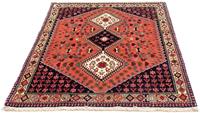 Morgenland Wollteppich Täbriz - 50 Raj Blumenmuster Beige 89 x 58 cm, rechteckig, 0,8 mm Höhe, Handgeknüpft