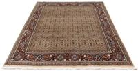 Morgenland Wollteppich Moud Felder Beige 238 x 169 cm, rechteckig, 1 mm Höhe, Unikat mit Zertifikat
