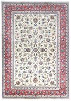 Morgenland Wollteppich Sarough Durchgemustert Beige 295 x 202 cm, rechteckig, 1 mm Höhe, Unikat mit Zertifikat