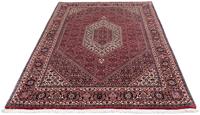 Morgenland Wollteppich Bidjar Medaillon 215 x 132 cm, rechteckig, 1,5 mm Höhe, Unikat mit Zertifikat