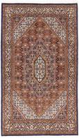 Morgenland Wollteppich Bidjar Medaillon 153 x 105 cm, rechteckig, 1,5 mm Höhe, Unikat mit Zertifikat