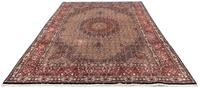 Morgenland Wollteppich Täbriz Medaillon Marrone chiaro 351 x 252 cm, rechteckig, 1 mm Höhe, Unikat mit Zertifikat