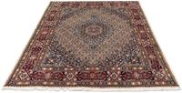 Morgenland Wollteppich Moud Stark Gemustert Beige 197 x 146 cm, rechteckig, 1 mm Höhe, Unikat mit Zertifikat