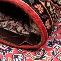 Morgenland Wollteppich Bidjar - Zanjan Stark Gemustert Rosso 233 x 138 cm, rechteckig, 1,5 mm Höhe, Unikat mit Zertifikat