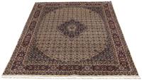 morgenland Wollteppich "Moud Medaillon Beige 193 x 149 cm", rechteckig, Unikat mit Zertifikat