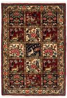Morgenland Wollteppich Täbriz - 40 Raj Medaillon Marrone 282 x 199 cm, rechteckig, 0,8 mm Höhe, Unikat mit Zertifikat