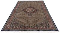 Morgenland Wollteppich Moud Durchgemustert Beige 240 x 172 cm, rechteckig, 1 mm Höhe, Unikat mit Zertifikat