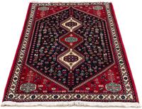 Morgenland Wollteppich Abadeh Medaillon 116 x 72 cm, rechteckig, 1 mm Höhe, Handgeknüpft