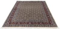 Morgenland Wollteppich Moud Figurativ Beige 193 x 150 cm, rechteckig, 1 mm Höhe, Unikat mit Zertifikat