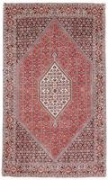 Morgenland Wollteppich Bidjar Medaillon 145 x 91 cm, rechteckig, 1,5 mm Höhe, Unikat mit Zertifikat