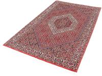 Morgenland Wollteppich Bidjar Medaillon 180 x 111 cm, rechteckig, 1,5 mm Höhe, Unikat mit Zertifikat