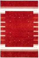 Morgenland Wollteppich Loribaft Minimal Rosso 303 x 203 cm, rechteckig, 1,8 mm Höhe, Unikat mit Zertifikat