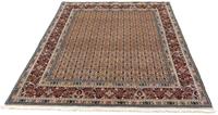 Morgenland Wollteppich Moud Stark Gemustert Beige 250 x 166 cm, rechteckig, 1 mm Höhe, Unikat mit Zertifikat