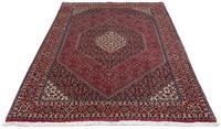 Morgenland Wollteppich Bidjar Medaillon 192 x 103 cm, rechteckig, 1,5 mm Höhe, Unikat mit Zertifikat