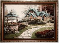 Morgenland Wandteppich Bild-Teppich Figurativ 110 x 80 cm, rechteckig, 0,6 mm Höhe, besonders weich durch Microfaser