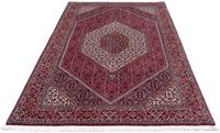 Morgenland Wollteppich Bidjar Medaillon 214 x 127 cm, rechteckig, 1,5 mm Höhe, Unikat mit Zertifikat