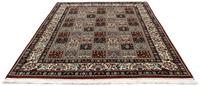 Morgenland Wollteppich Moud Felder 225 x 181 cm, rechteckig, 1 mm Höhe, Unikat mit Zertifikat