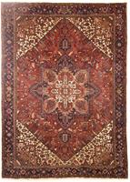 Wollteppich Heriz Medaillon Ruggine 335 x 255 cm, morgenland, rechteckig, Höhe: 10 mm, Unikat mit Zertifikat