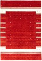 Morgenland Wollteppich Loribaft Minimal Rosso 304 x 206 cm, rechteckig, 1,8 mm Höhe, Unikat mit Zertifikat