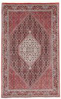 Morgenland Wollteppich Bidjar Medaillon 153 x 89 cm, rechteckig, 1,5 mm Höhe, Unikat mit Zertifikat
