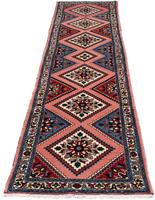 Morgenland Wollteppich Bidjar Medaillon 210 x 130 cm, rechteckig, 1,5 mm Höhe, Unikat mit Zertifikat