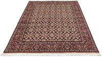 Morgenland Wollteppich Bidjar - Zanjan Stark Gemustert Blu scuro 207 x 128 cm, rechteckig, 1,5 mm Höhe, Unikat mit Zertifikat