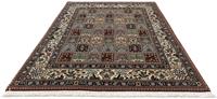 Morgenland Wollteppich Moud Felder 222 x 143 cm, rechteckig, 1 mm Höhe, Unikat mit Zertifikat