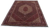 Morgenland Wollteppich Bidjar Medaillon 202 x 132 cm, rechteckig, 1,5 mm Höhe, Unikat mit Zertifikat
