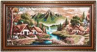 Morgenland Wandteppich Bild-Teppich Figurativ 112 x 63 cm, rechteckig, 0,6 mm Höhe, besonders weich durch Microfaser