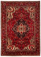 Morgenland Wollteppich Bachtiar Felder Rosso scuro 158 x 112 cm, rechteckig, 1 mm Höhe, Handgeknüpft